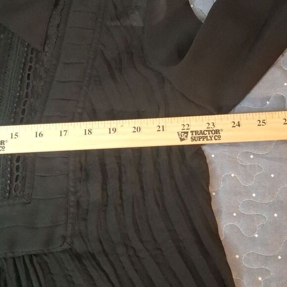 New Directions Elegant Black Women's Top size 1X - Picture 4 of 5